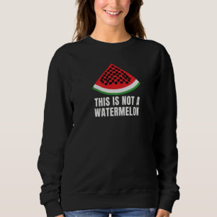 Det här är inte en Watermelon - palestinsk keffiye T Shirt