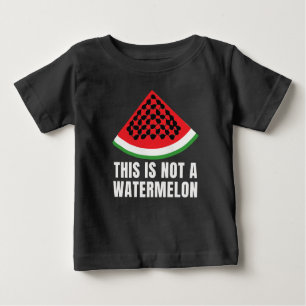 Det här är inte en Watermelon - palestinsk keffiye T Shirt