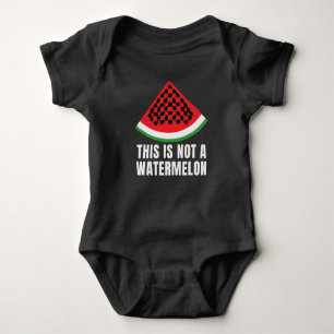Det här är inte en Watermelon - palestinsk keffiye T Shirt