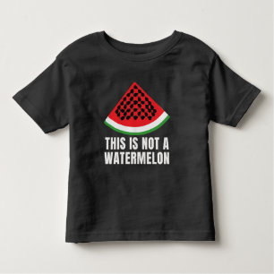 Det här är inte en Watermelon - palestinsk keffiye T Shirt