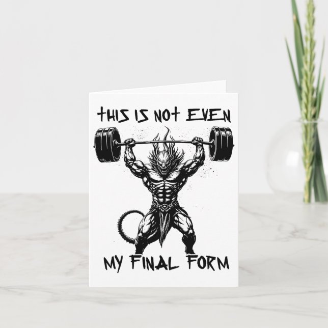 Det här är inte ens min Beast Bodybuilding. Kort (Framsida)