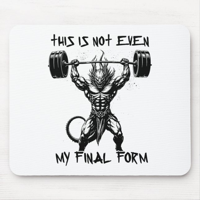 Det här är inte ens min Beast Bodybuilding. Musmatta (Framsidan)