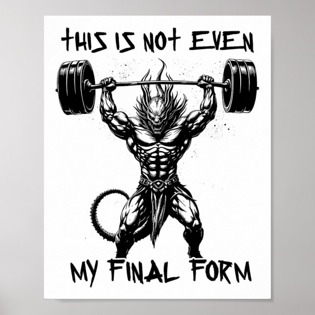 Det här är inte ens min Beast Bodybuilding. Poster (Framsidan)