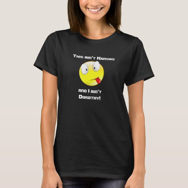 Det här är inte Kansas T-shirt (Framsida)