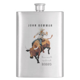 Det här är inte min första RODEO: Bull Rider Fickplunta