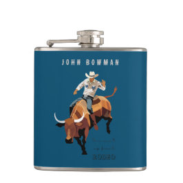 Det här är inte min första RODEO: Bull Rider Fickplunta