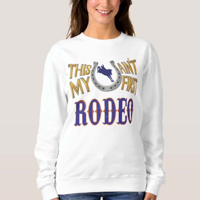 Det här är inte min första Rodeo T Shirt (Framsida)