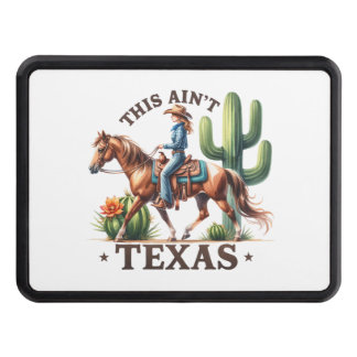 Det här är inte Texas Cowgirl Horse Dragkroksskydd