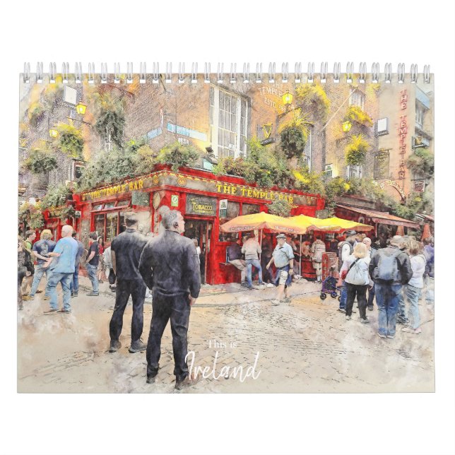 Det här är Irlands kalender (Omslag)
