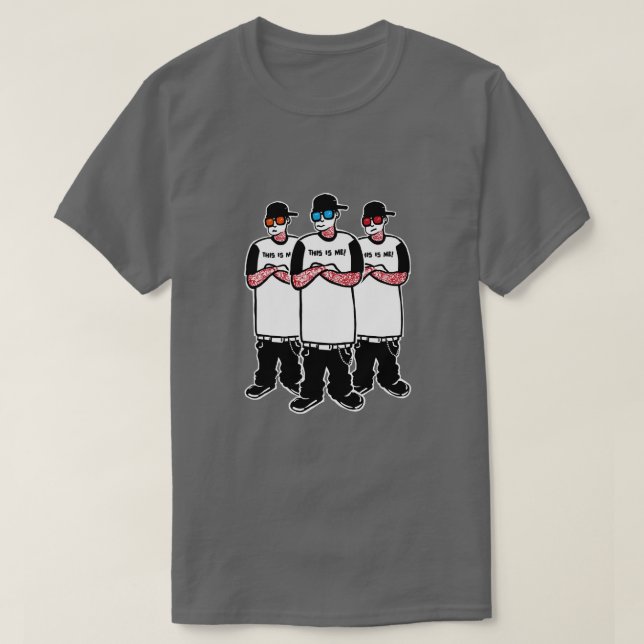 Det här är jag t shirt (Design framsida)