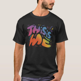 Det här är jag trendig-pulserande popkultskjortor t shirt