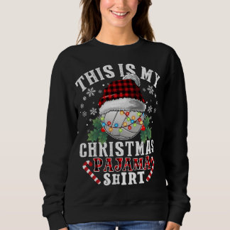 Det här är jultomten Pajama Volleyball T Shirt