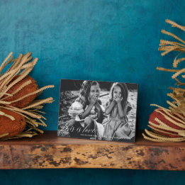 Det här är kärlek Simple Script Photo Valentiness