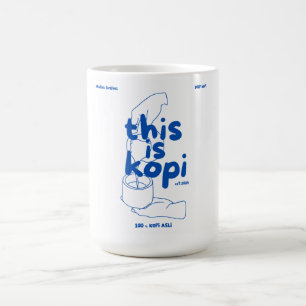 Det här är kopi kaffemugg