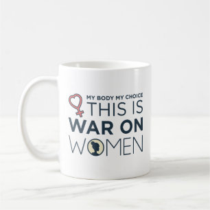 Det här är Krig på kvinnor Kaffemugg