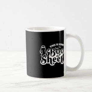 Det här är lakan Halloween Ghost Funny. Kaffemugg