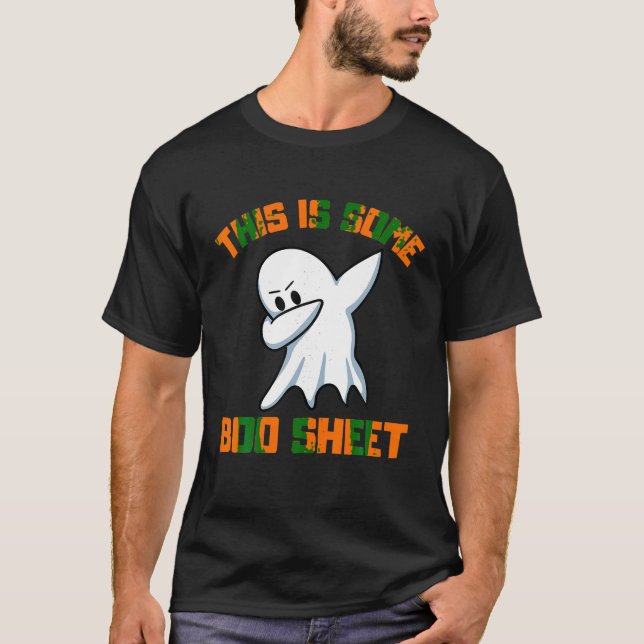 Det här är lite Boo Lakan Funny T Shirt (Framsida)