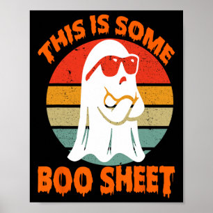 Det här är lite Boo Lakan Halloween Ghost. Poster