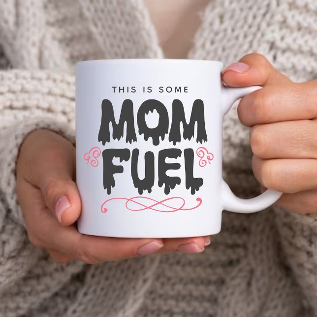 Det här är lite Mamma-bränslekaffe Mugg | MORS DAG Jumbo Mugg (Skapare uppladdad)
