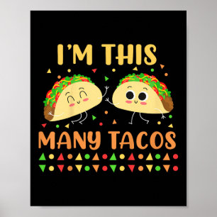 Det här är många Tacos andra Födelsedagsfesten Cin Poster