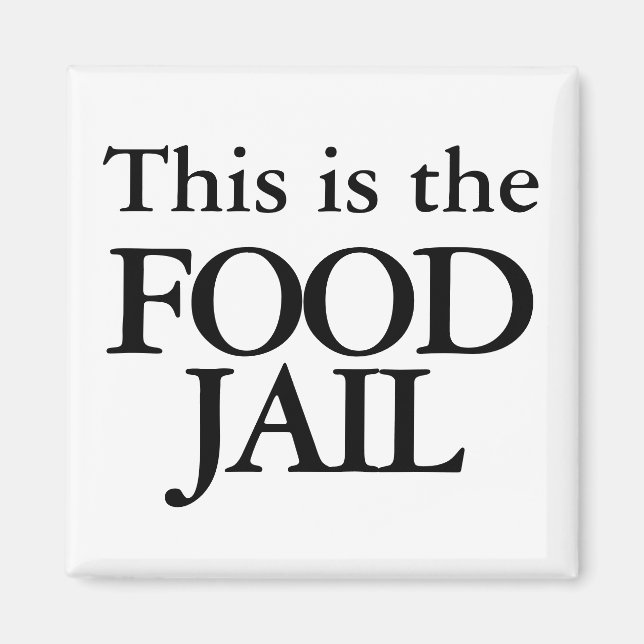 Det här är matfängelset magnet (Framsidan)