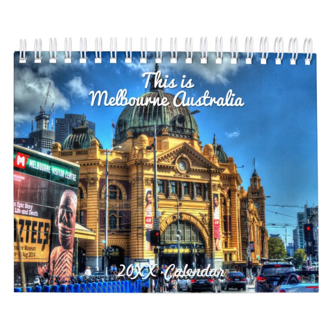 Det här är Melbourne Australia Calendar Kalender (Omslag)