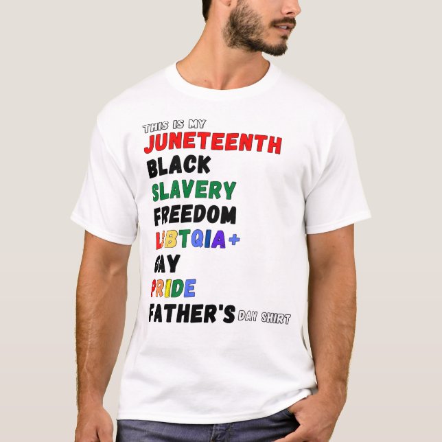 Det här är min 18:e Gay pride Fars dag T Shirt (Framsida)