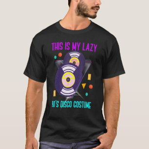 Det här är min 190-talets Discostume Nitties Party T Shirt