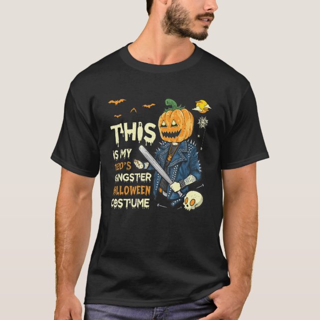 Det här är min 1920-talets Gangster Costume Hallow T Shirt (Framsida)
