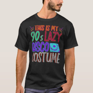 Det här är min 1990-talets Disco Costume Vinyl 199 T Shirt