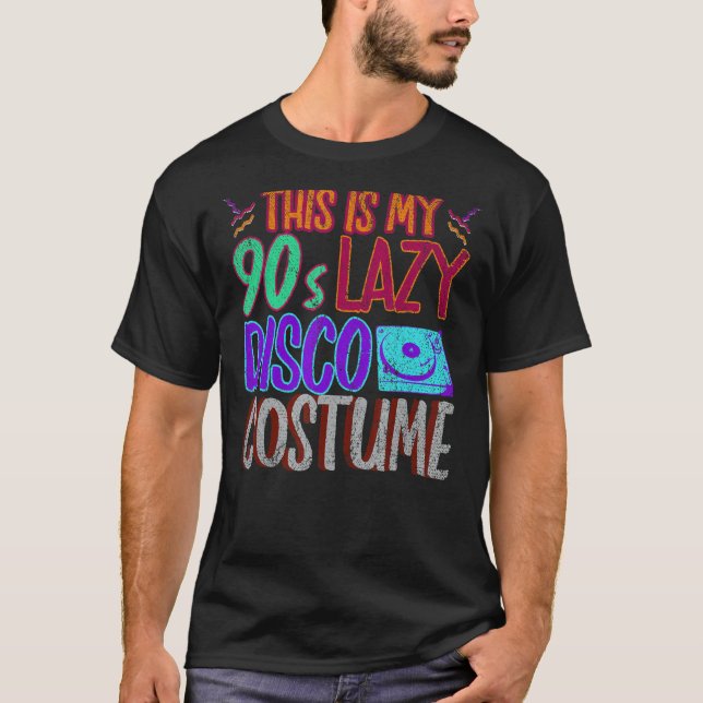 Det här är min 1990-talets Disco Costume Vinyl 199 T Shirt (Framsida)