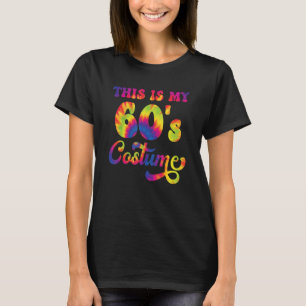 Det här är min 60-talskonst Groovy Tie Dye Hallowe T Shirt