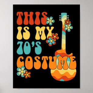Det här är min 70-talets Roligt Groovy Peace Hallo Poster