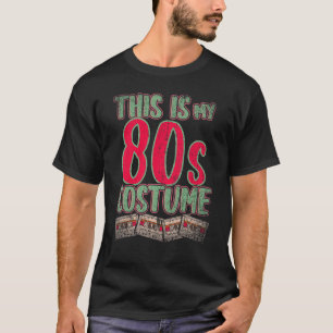 Det här är min 80-talskonst Party 1980 Retro Casse T Shirt