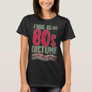Det här är min 80-talskonst Party 1980 Retro Casse T Shirt