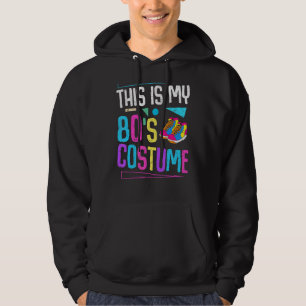 Det här är min 80-talskonst Retro 1980-talets Part Hoodie