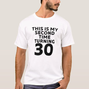 Det här är min andra gång som vrider 30 ynka 60:e t shirt