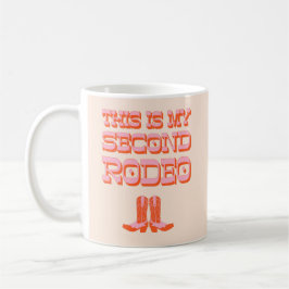 Det här är min andra rodeo (+ cowboystövlar) kaffemugg