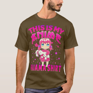 Det här är min Anime Pajama Women Otaku Pajamas Gi T Shirt
