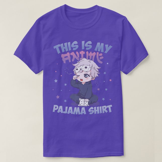 Det här är min animerade Pajama-pojkflicka  T Shirt (Design framsida)