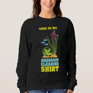 Det här är min Aquarium Städning Akvarist Fsh Aqua T Shirt