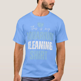 Det här är min Aquarium Städning Lung Fish Älskare T Shirt
