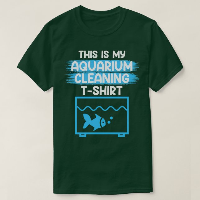 Det här är min Aquarium Städning Shirt Aquarist Aq T (Design framsida)