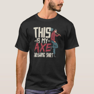 Det här är min ax-röktande ax-rörets Hatchet-pil T Shirt