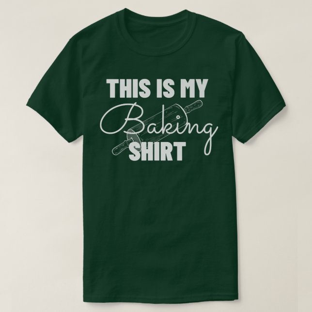 Det här är min Baking Shirt - Funny Baker Gift 270 T (Design framsida)