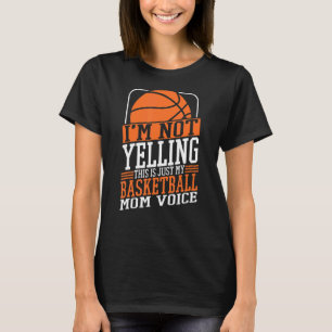 Det här är min basketboll Mamma Voice Sp T Shirt