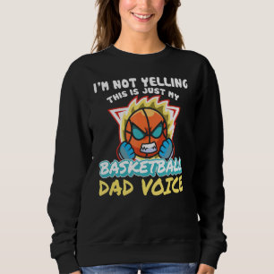 Det här är min basketboll Pappa Voice Hoo T Shirt
