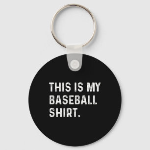 Det här är min baskiska Shirt - Pitcher Catcher Ma Nyckelring
