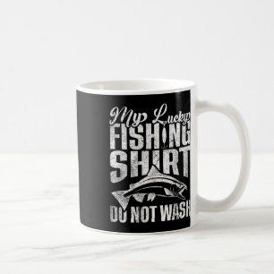 Det här är min bekväma fiskebåt som inte sköljer b kaffemugg