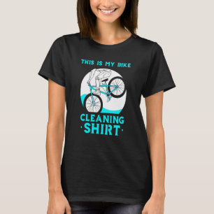 Det här är min bike som Städning Tvättande Tvättat T Shirt